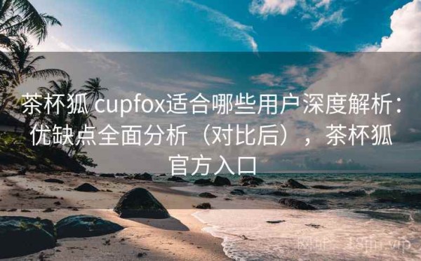 茶杯狐 cupfox适合哪些用户深度解析：优缺点全面分析（对比后），茶杯狐官方入口